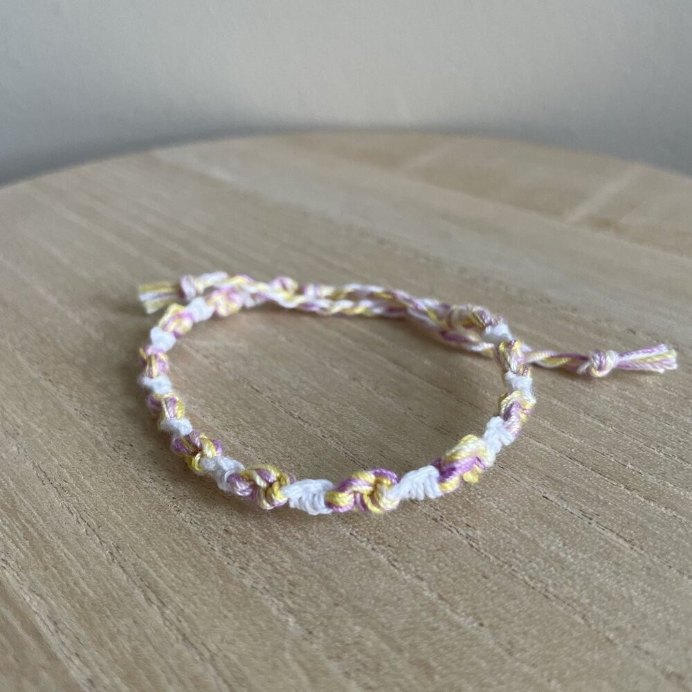 Brittany Bracelet, anklet, trendy, comfortable, tie, embroidery thread, woven, g